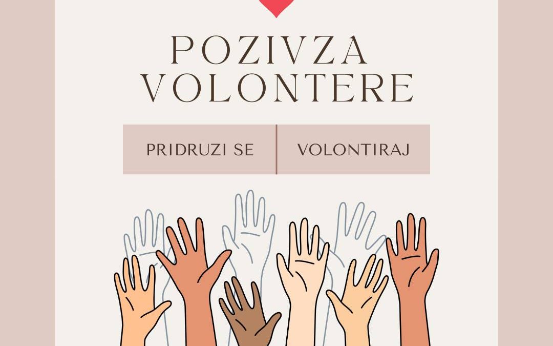 JAVNI POZIV ZA VOLONTERE