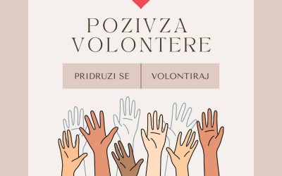 JAVNI POZIV ZA VOLONTERE